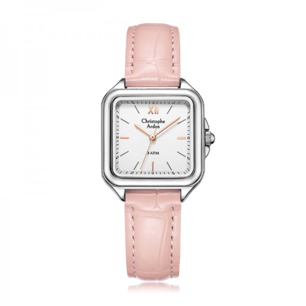 Christophe Arden CA 1003 Rosegold Silver Pink Leather Lady LHLSSSLPN